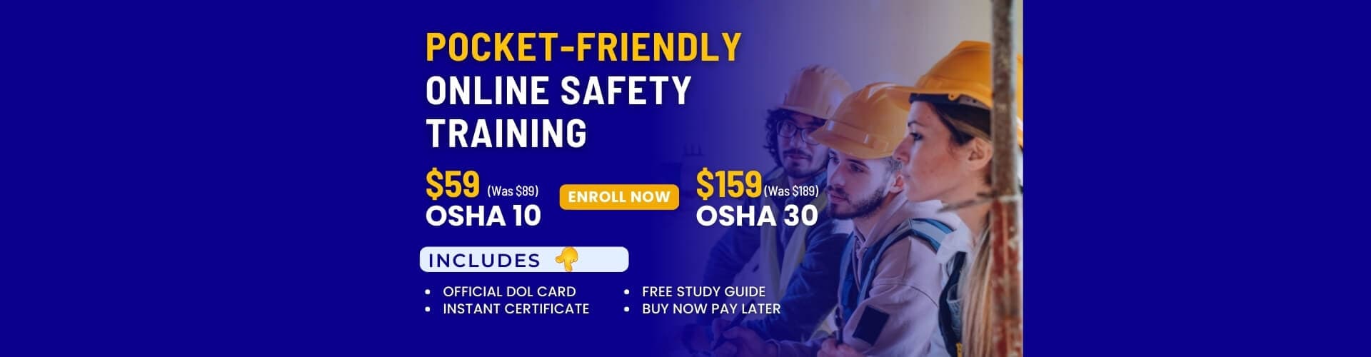 OSHA Education School banner Image